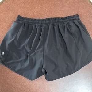 LULULEMON Track Running Shorts Size 10 Black